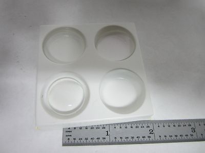Optical Lot 3 Ea Lenses Mil Spec Laser Optics