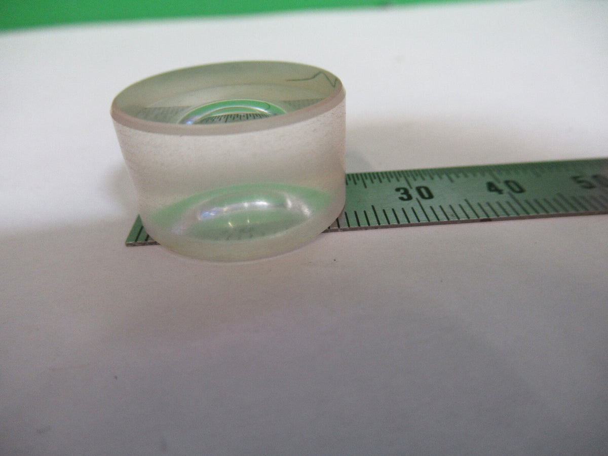 OPTICAL  WEIRD LENS PLANO CONCAVE TOOL GLASS OPTICS AS PICTURED S4-B-15