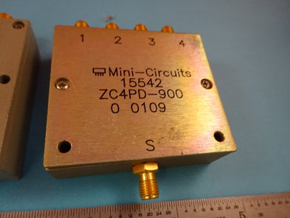 MINI CIRCUITS SPLITTER LOT ZAPD-21 ZC4PD MICROWAVE RF FREQUENCY AS IS #19-A-27