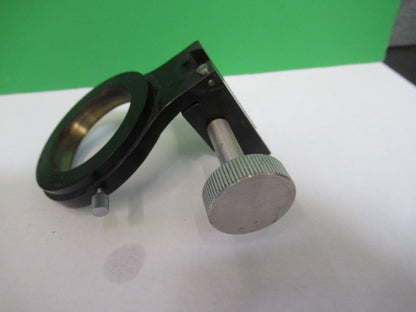 BAUSCH LOMB condenser holder ASSEMBLY OPTICS MICROSCOPE PART AS PIC  G5-A-111