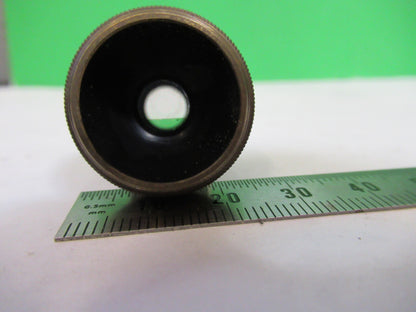 ANTIQUE BAUSCH LOMB BRASS OBJECTIVE 16mm MICROSCOPE PART AS PICTURED S7-A-29