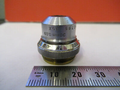 Vintage Bausch & Lomb Objective 3.5X 300mm Microscope Part