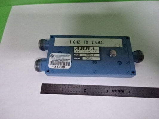 ARRA 2 GHz POWER SPLITTER FREQUENCY RF MICROWAVE AS IS #7B-A-15