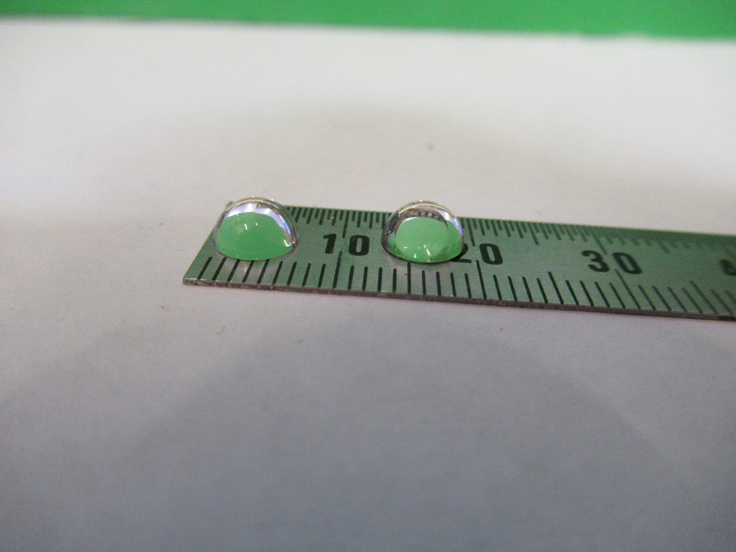 OPTICAL MINI MIRROR PAIR OPTICS MICROSCOPE PART AS PICTURED U8-A-62