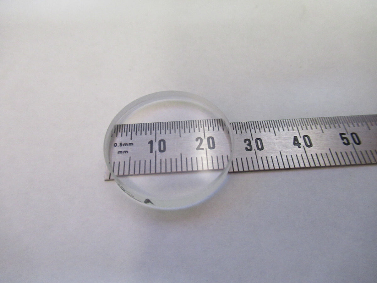 OPTICAL FLAT FUSED SILICA LASER OPTICS UNCOATED AS PICTURED &F3-B-81