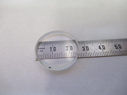 OPTICAL FLAT FUSED SILICA LASER OPTICS UNCOATED AS PICTURED &F3-B-81