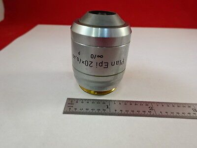 MIKROSKOP POLYVAR REICHERT LEICA OBJEKTIV EPI PLAN 20X POL AS IS BIN#C5-H-04