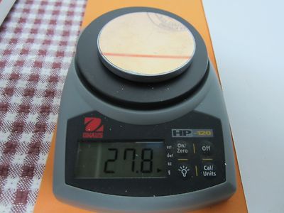 SCHROTT OPTISCHER SILIKONLINSENFILTER 27,8 GRAMM INFRAROTLASEROPTIK BIN#K7-40