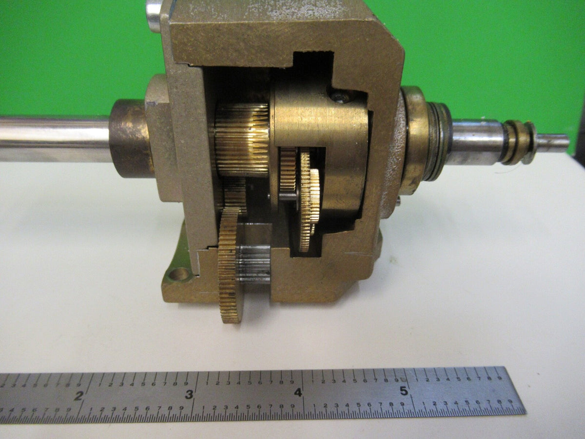 Leica Dmr Germany Mechanism Stage Assembly Microscope Part