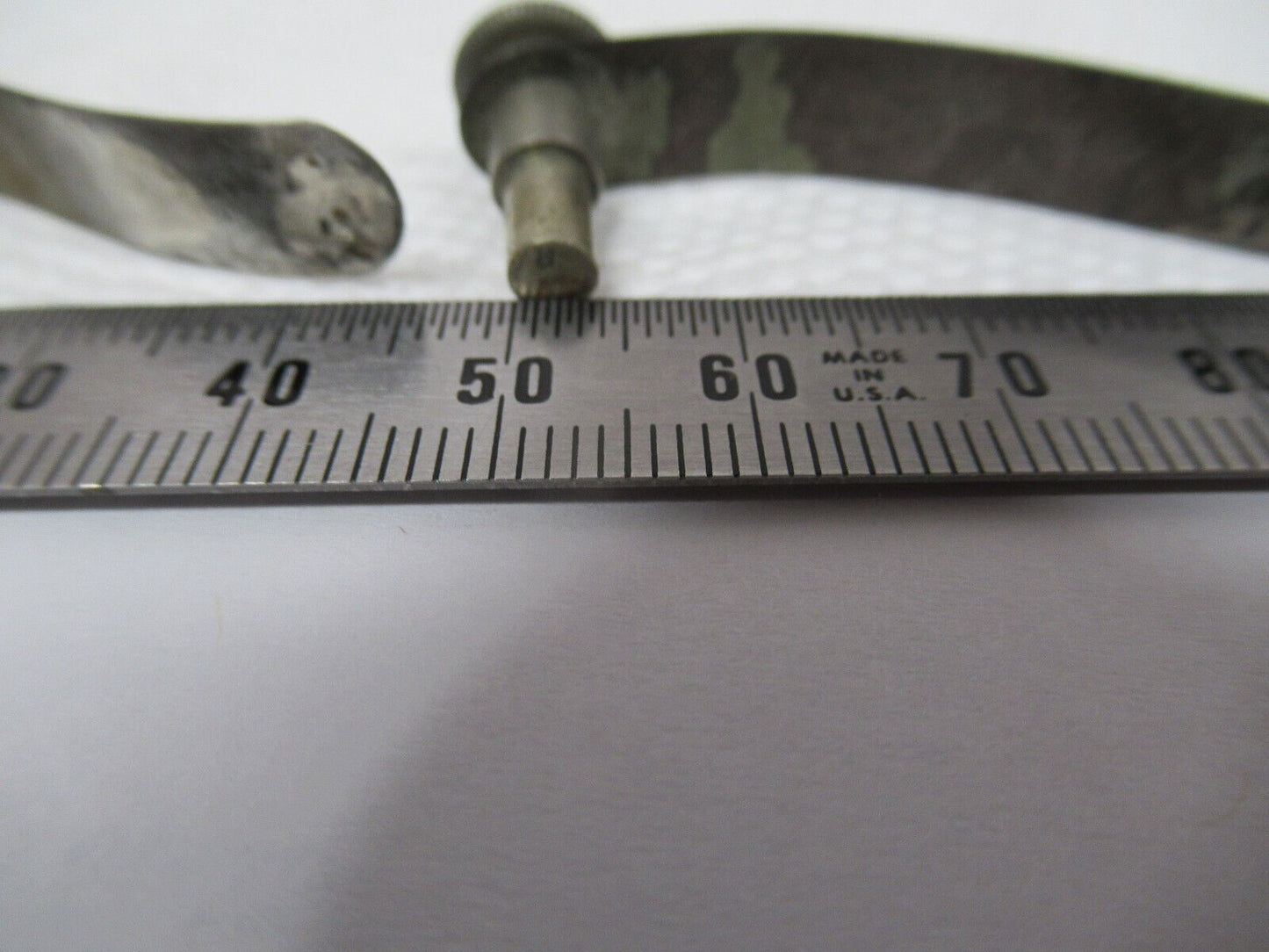 ANTIKES BAUSCH LOMB PAAR CLIPS MIKROSKOPTEIL WIE ABGEBILDET w1-a-65 