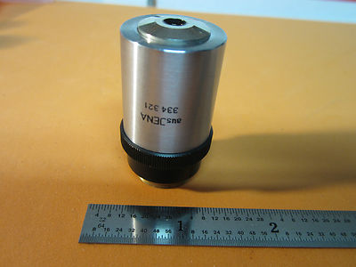 Microscope Part Objective Aus Jena 25X PlanAchromat Germany Optics