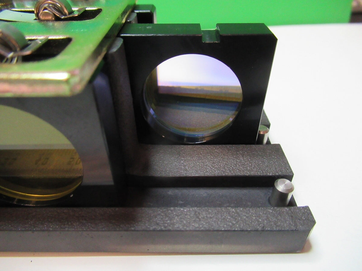 OLYMPUS JAPAN FILTER ASSEMBLY OPTICS MICROSCOPE PART AS PICTURED &83-B-40