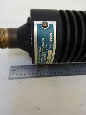 RF MICROWAVE HIGH FREQUENCY DUMMY LOAD BENDIX CORPORATION AS IS BIN#S5-80