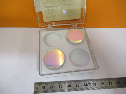 OPTICAL ex-NASA COATED LENS PAIR  PRO LASER OPTICS AS PICTURED Y4-A-83