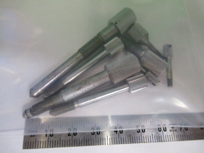 OLYMPUS JAPAN LOT SCREWS MICROSCOPE PART AS PICTURED AS PICTURED T4-B-04