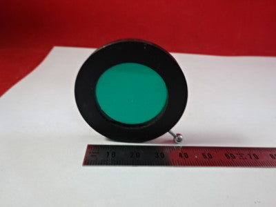 Nikon Japan Green Glass Filter Optical Microscope Part Optics