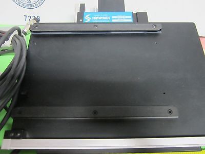 MICROSCOPE PART SEMPREX STAGE SPECIMEN TABLE MICROMETER #ZP-2