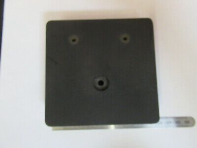 ANTIQUE BRASS SPENCER STAGE TABLE + IRIS MICROSCOPE PART AS PICTURED &F1-A-25