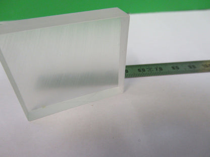 OPTICAL UNCOATED CONCAVE GLASS MIRROR BLANK OPTICS AS PICTURED &W5-B-77