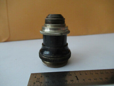 Antique Brass Beck London Objective Lens Microscope Part