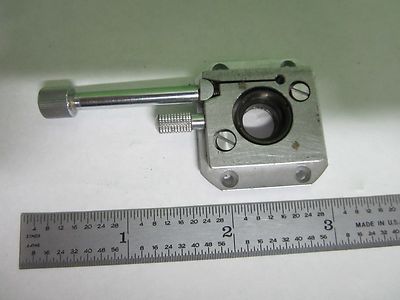 MICROSCOPE PART REICHERT AUSTRIA QUARTER WAVE SLIDE OPTICS AS IS BIN#S2-B-28