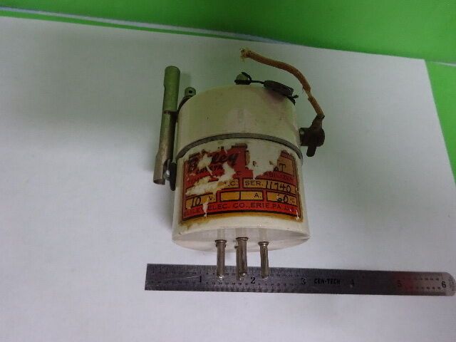 ANTIQUE QUARTZ RADIO CRYSTAL BLILEY ELECTRIC BC46T THERM FREQUENCY CONTROL AQ-45