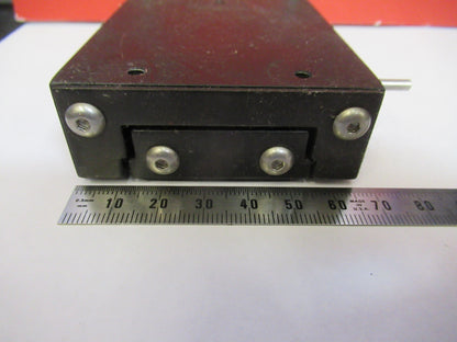 OPTICAL USED STAGE SLIDE POSITIONING DCI OPTICS AS IS PICTURED #R3-C-02