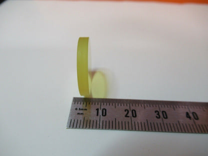 OPTICAL YELLOW FILTER OPTICS AS PICTURED &14-B-29