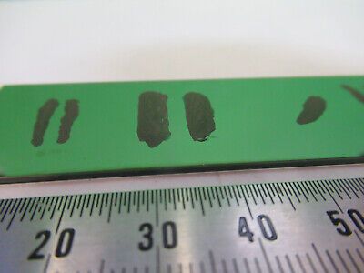 GLASS SLIDE COATED GERMANIUM THIN FILM 9,000 ANGSTROMS  AS PICTURED Z1-A-10