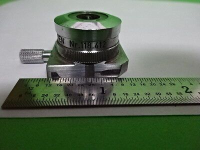 REICHERT AUSTRIA MICROSCOPE OPTICAL PART OBJECTIVE EPI 5 OPTICS AS IS B#AE-05