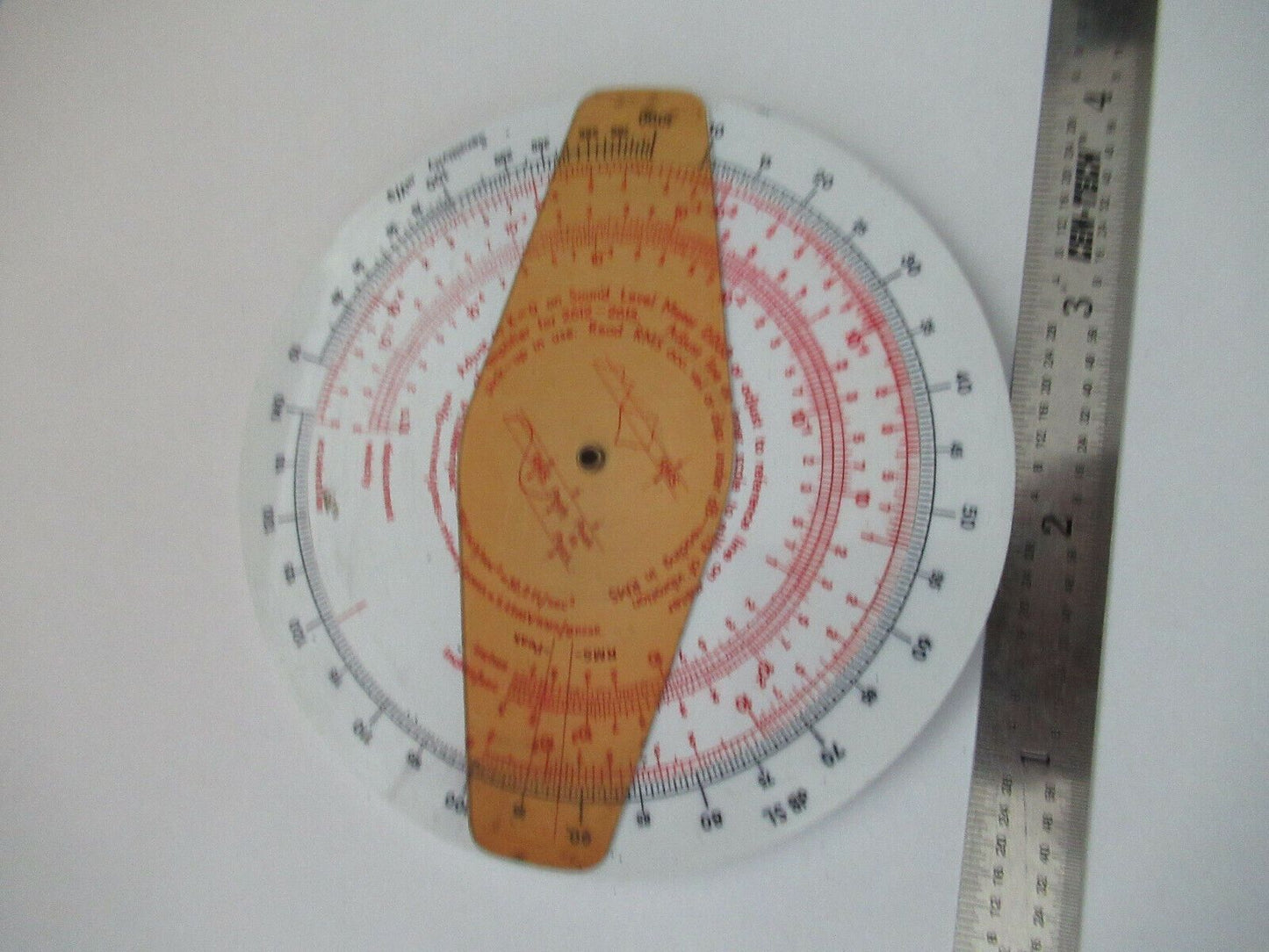 BRUEL KJAER DENMARK QH0001 SOUND RULER CALCULATOR AS PICTURED #F5-A-45