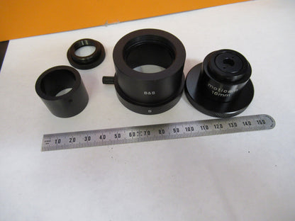 MOTIC 16mm ADAPTER CAMERA MICROSCOPE PART AS PICTURED 72-C-08