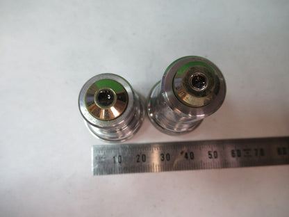 OBJECTIVE LOT BAUSCH LOMB 10X 43X OPTICS MICROSCOPE PART AS PICTURED X2-A-87