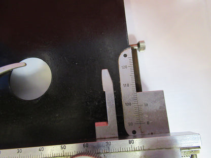 LEITZ GERMANY WETZLAR XY STAGE TABLE CLIPS MICROSCOPE PART AS PICTURED T9-A-19