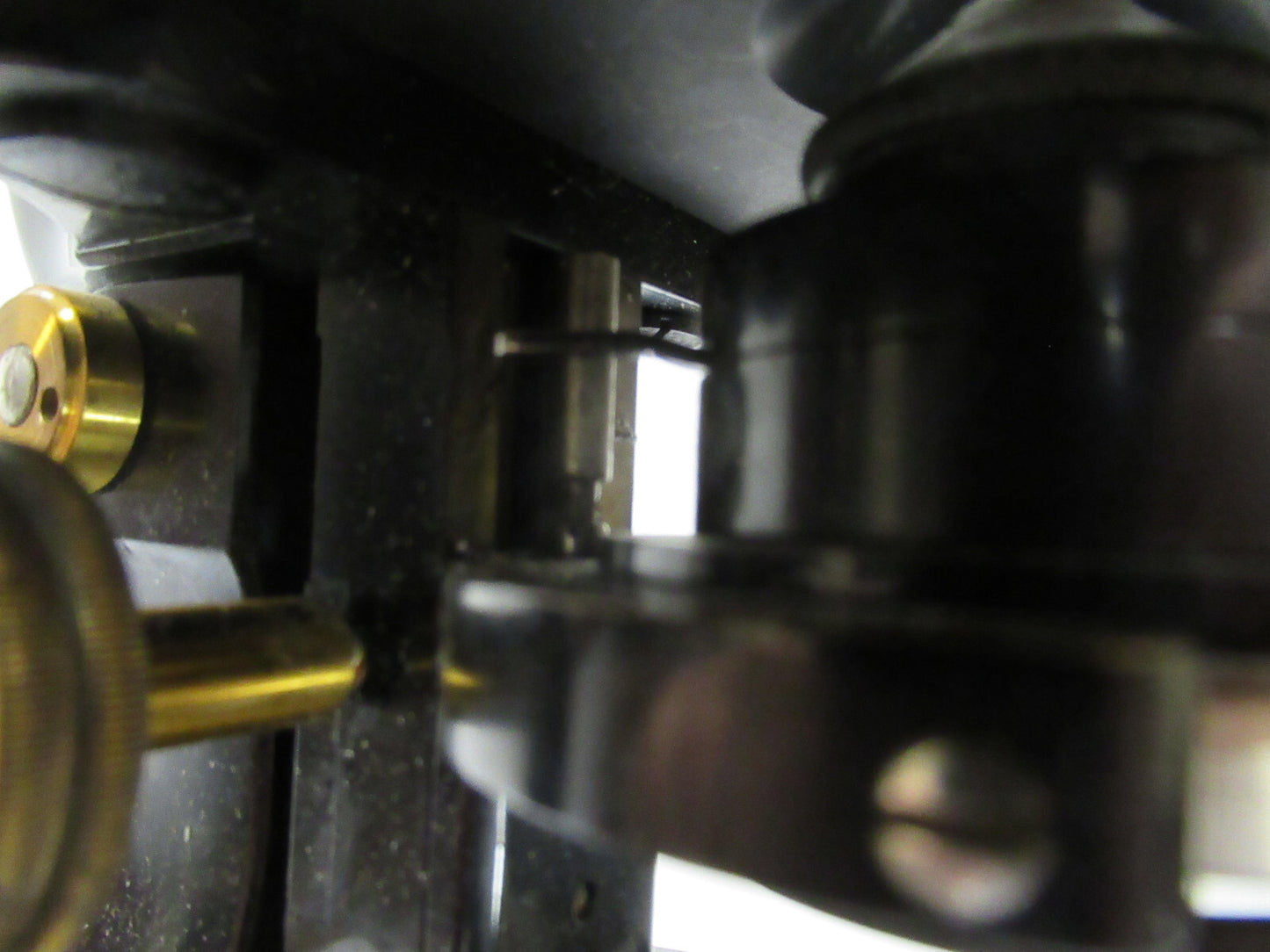 ANTIQUE BRASS SPENCER 1926 circa MICROSCOPE as shown OPTICS #LOBBY