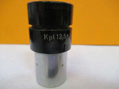 Carl Zeiss AG Germany 12.5X Eyepiece Pol Lens Microscope Part