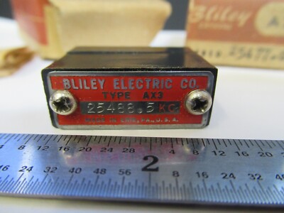 Lot 3 Ea Bliley Electric Co. AX3 Quartz Crystals Ham Radio