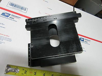 MICROSCOPE PART OLYMPUS JAPAN STAGE MICROMETER AS IS BIN#33