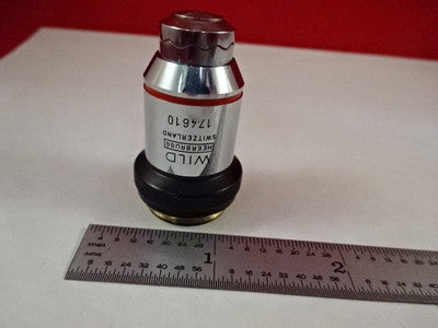Microscope Wild Swiss Objective 100X Ph Phase Optics M
