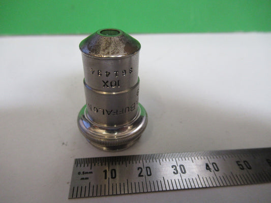 Spencer Lens Co. Optics American Optical Co. Objective 10X Lens Microscope Part