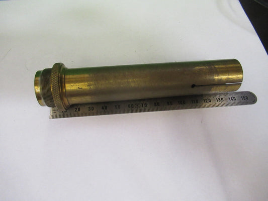 Antique Brass UK Watson Tubus Extender Microscope Part