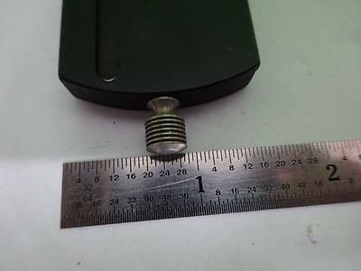 MICROSCOPE PART SLIDE BAUSCH LOMB DARK FIELD PHASE OPTICS AS IS BIN#W3-38
