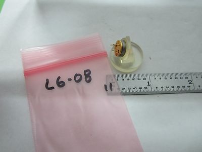 OPTICAL ZERODUR LENS + PRISM + SENSOR for  LASER OPTICS AS IS B#L6-08