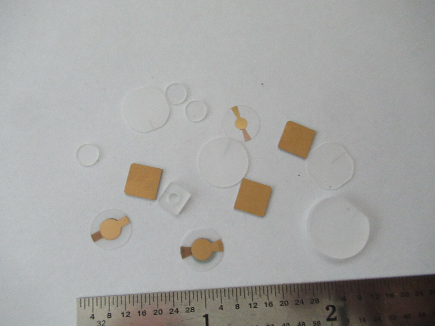 Lot Blank Piezoelectric Quartz Crystal X- Y- Yx-cut Piezo Sensor AS Pic