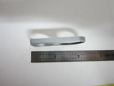 Microscope Slide Gipsum Gips [crack on Lens] Optics