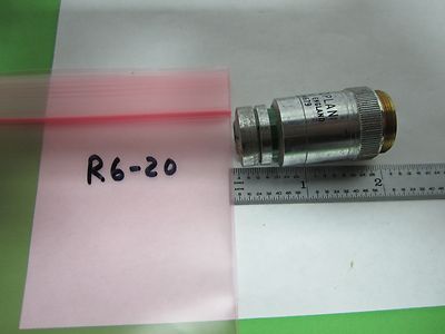 MICROSCOPE OBJECTIVE VICKERS ENGLAND 40X OPTICS BIN#R6-20