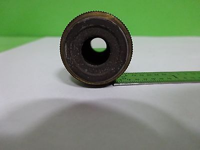 MIKROSKOPTEIL OBJEKTIV ZEISS WINKEL 10X DEUTSCHLAND OPTIK WIE IST BIN#V8-28