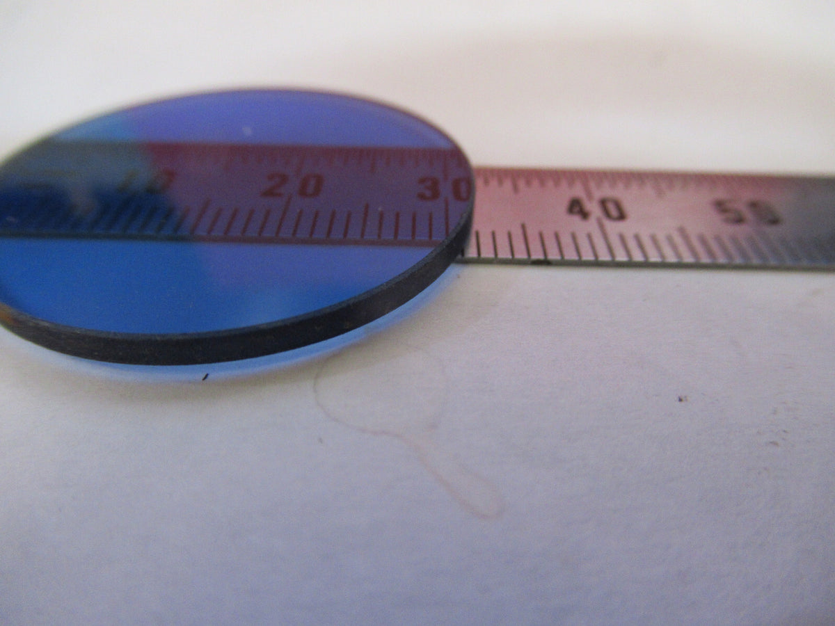 Tiyoda Japan Blue Glass Filter Optics Microscope Part