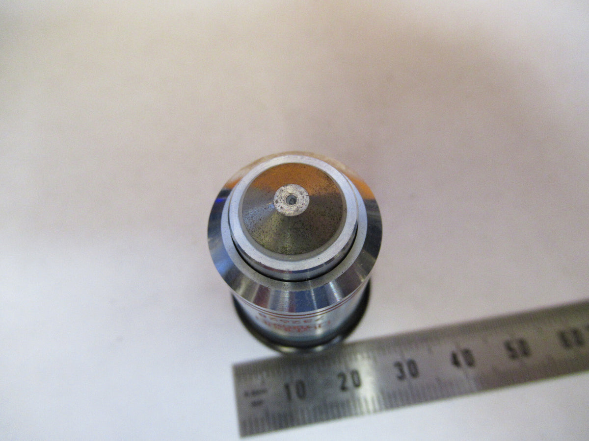 OLYMPUS JAPAN OBJECTIVE PL 100X PHASE LENS MICROSCOPE PART AS PICTURED Q9-FT-83