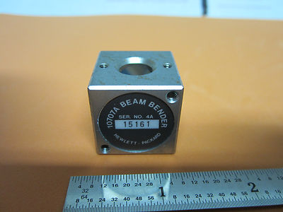 HP HEWLETT PACKARD 10707A BEAM BENDER SPLITTER AS IS BIN#C3-04 INTERFEROMETER